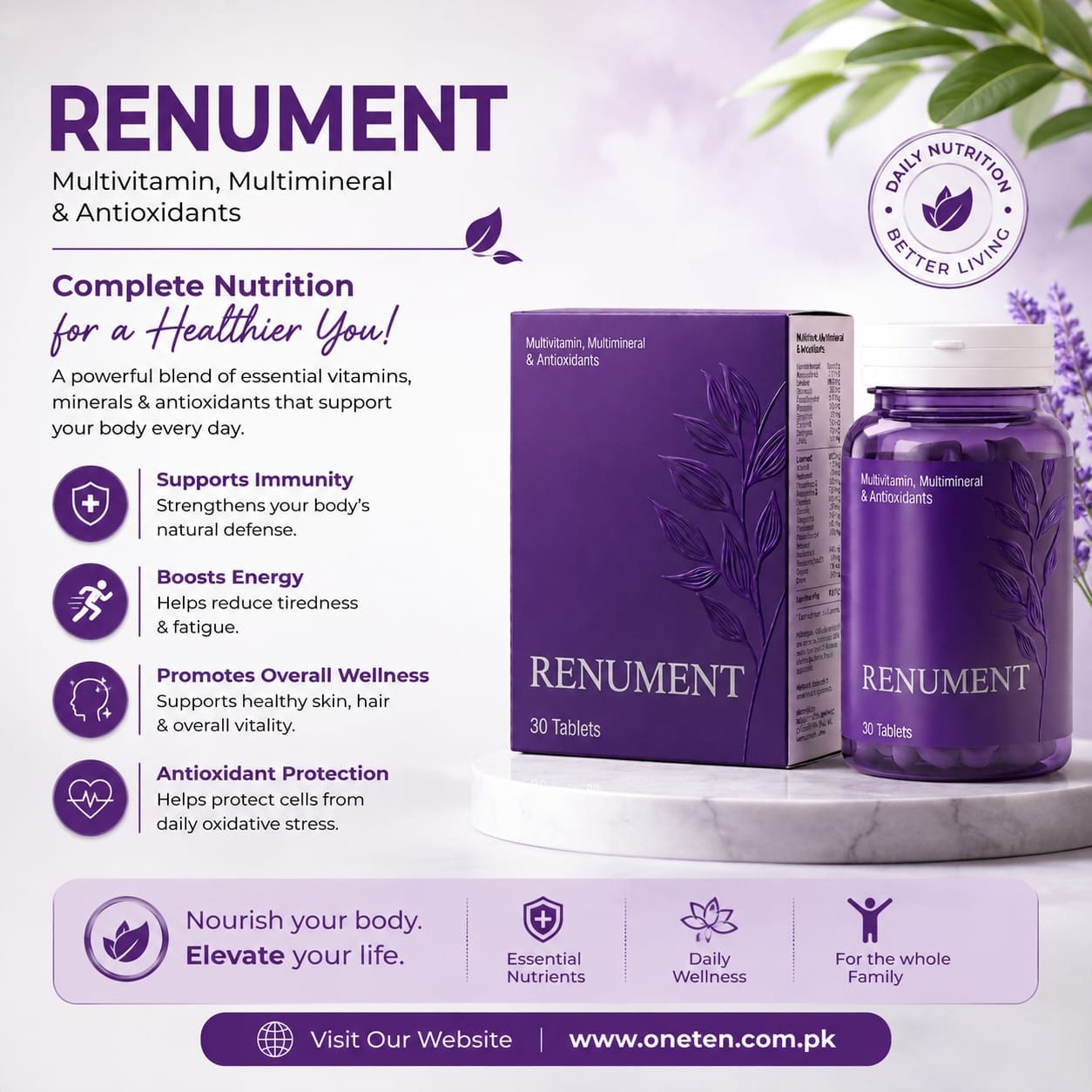 Renument — Multivitamin, Multimineral & Antioxidants - Image 3