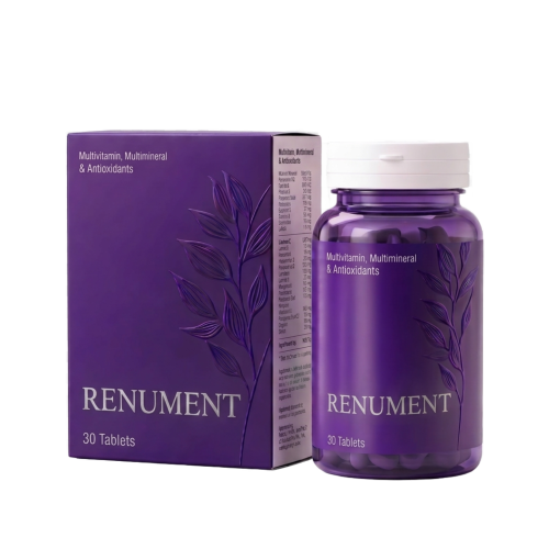 Renument box and bottle product photo